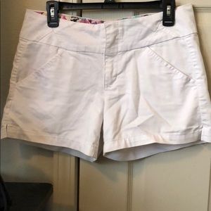 White shorts
